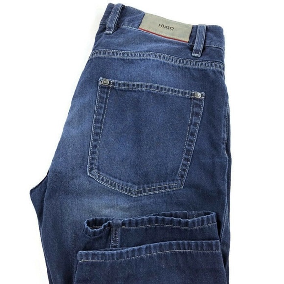 hugo boss straight leg jeans